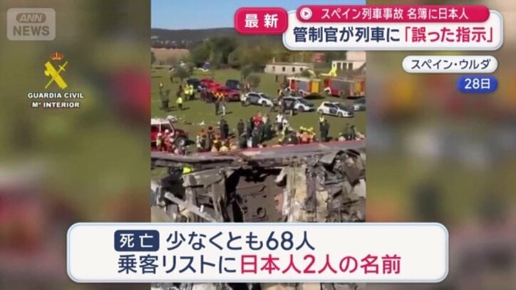 乗客リストに日本人2人の名前