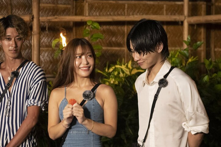 わがままボディのお姉さんと衝撃の初対面「ずっと推しだった」「会ってみて、想像以上」塩顔年下男子が直球アタック『シャッフルアイランド Season3』#4