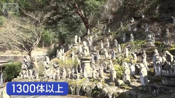 境内に並ぶ1300体以上の仏さま