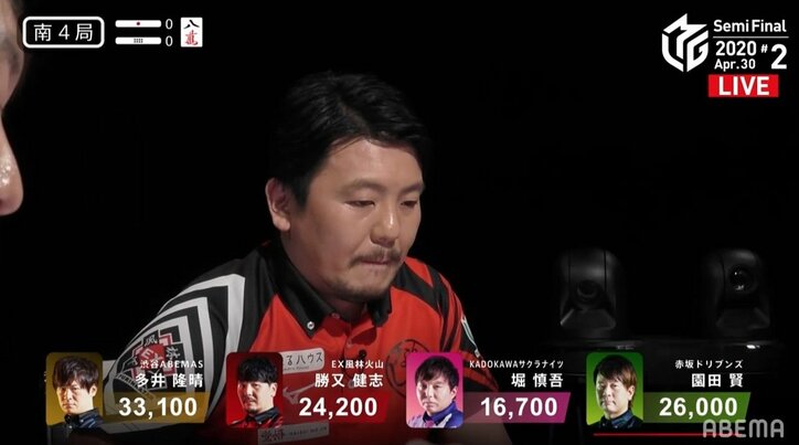 「牌で会話した」トップ雀士だけが可能な超高等なやりとりにファンも興奮「レベルが違い過ぎる」／麻雀・Mリーグ