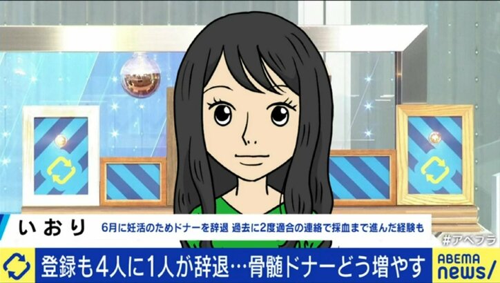 「会社や家族が止めるケースも」骨髄バンク、適合したドナーの4人1人が“提供辞退”険しすぎる提供までの高いハードル