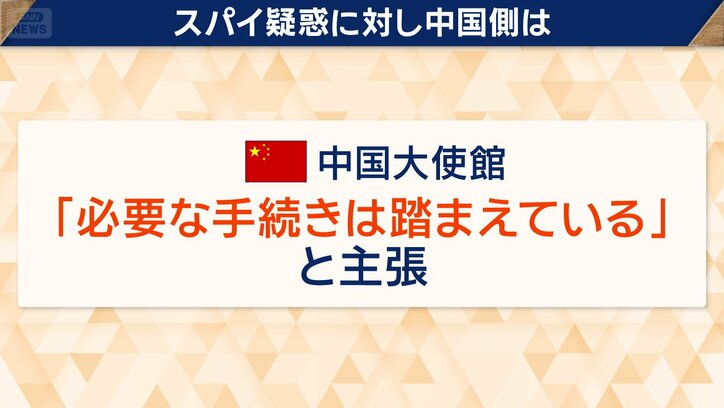 スパイ疑惑に対し中国側は…