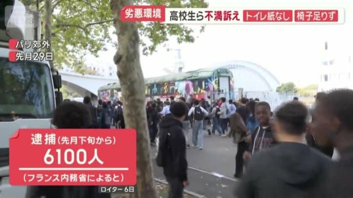 これまで6100人を逮捕