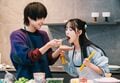 堀未央奈、6歳年下夫から「あーん」結婚初日に新居でお手製パスタとビールで乾杯『私たち結婚しました 5』第1話