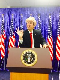 ノッチ、ガチプライベートで勝手にトランプ大統領お迎え計画　モノマネ公認狙う