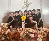 篠田麻里子、結婚パーティーでの超豪華ショットにファン歓喜「これぞ俺達のAKB」「黄金世代のメンバー」