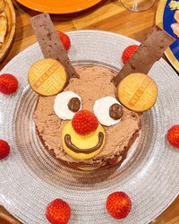 みきママ『10分でトナカイケーキ です！！』