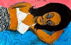 ブラック・ミュージックをルーツにしながらユニークな視点で制作を続ける広島在住アーティスト、RUMINZによる東京では約2年半ぶりの個展RUMINZ SOLO EXHIBITION "THESE EYES "を開催！