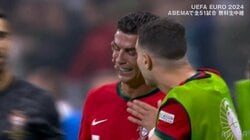 「まだ試合中や！」「泣くな！」PK失敗でC・ロナウドの目に涙　落ち込むエースを励ますチームメイトの姿に「いい仲間たちや」