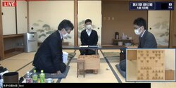 佐藤康光九段VS稲葉陽八段 戦型は「角交換型振り飛車」に／将棋・順位戦A級