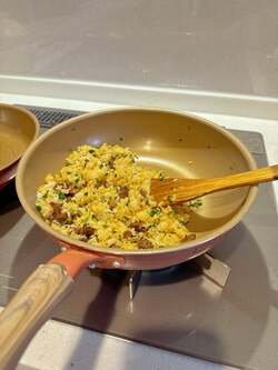 小倉優子、パスタでは足りない長男に追加の一品「食べっぷりが気持ちいい!!」 