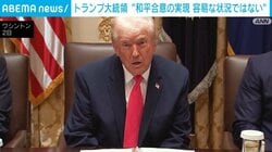 トランプ大統領、和平合意の実現は「容易な状況ではない。なんという混乱だ」