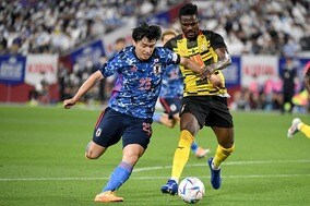 Jリーグ最強ストライカーがようやく代表の舞台で輝く　上田綺世が見せる他のFWにない唯一無二の武器