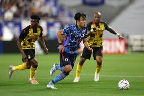 久保建英と前田大然が代表初ゴール！　日本がガーナに4-1で勝利し、14日チュニジア戦へ