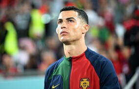 C・ロナウドに強力な援軍が到着!? パートナーと頬を寄せた2ショット披露、子供たちもカタール入りで応援