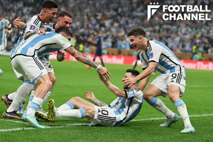 結果速報】アルゼンチン代表、36年ぶり優勝！ メッシ2得点でフランス