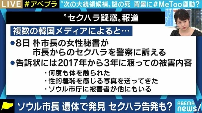 誰もが予想だにしなかったソウル市長の“セクハラ疑惑”…韓国のMeToo運動との関わりは 2枚目
