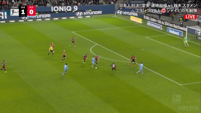 「レベチ」「うますぎる」日本代表MFのテクニカル突破→優しいパスにファン心酔！鈴木唯人の華麗な“アシスト未遂”が話題 5枚目