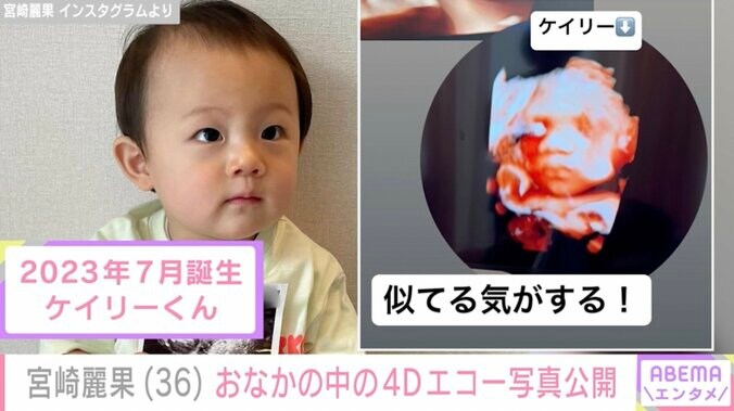 【写真・画像】第5子妊娠中の宮崎麗果、家族からのメッセージに号泣 芸能界復帰後初のテレビ出演　2枚目