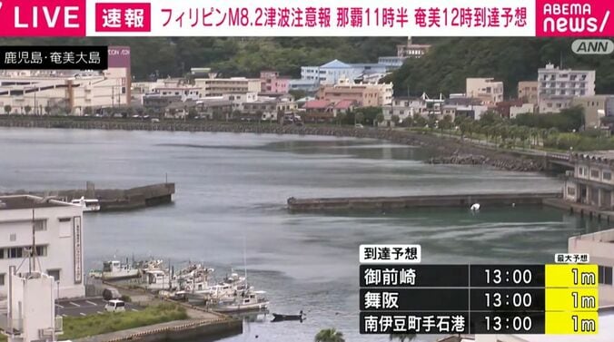 津波注意報