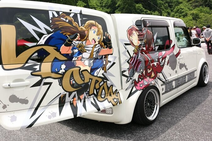 【写真・画像】「ウマ娘」「ホロライブ」ほか「痛車」１５０台が奥伊吹に大集合！初夏のスキー場で5月2５日「漫画・アニメ・ゲーム」のイベント開催！　14枚目