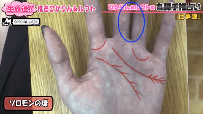 中指と薬指の距離が近い人は「疲れている」？　島田秀平が手相を解説 2枚目