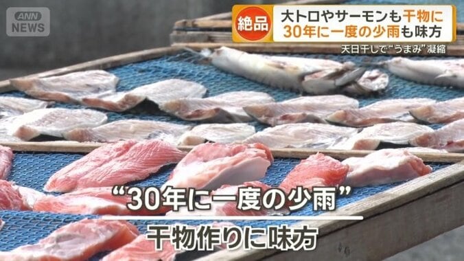 “30年に一度の少雨“と言われる雨の少なさが…