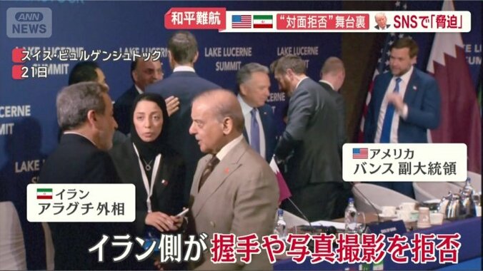 アメリカとイランの対面協議