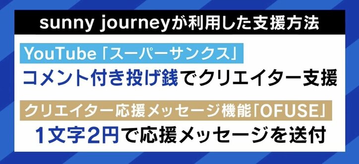 sunny journeyが利用した支援方法