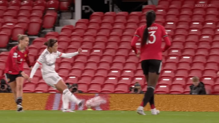 谷川萌々子の決勝ゴール