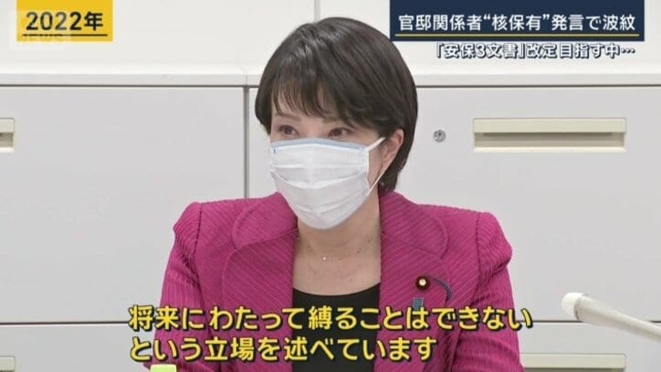 高市早苗総理大臣(2022年)