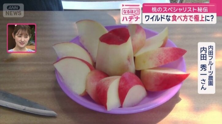 皮のままカット