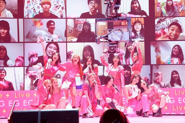 「E-girlsは宝物」11人はそれぞれの道へ、E-girlsラストライブ【LIVE×ONLINE BEYOND THE BORDER】 5枚目