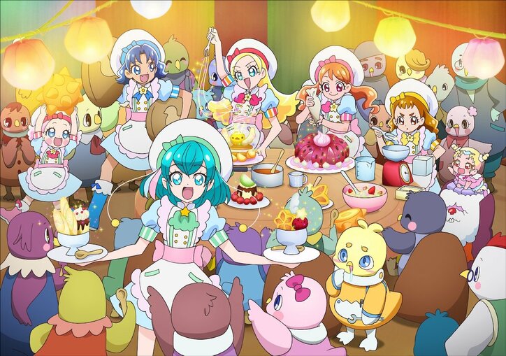 『映画プリキュアミラクルユニバース』新スチール解禁　３世代のプリキュアが惑星を大冒険