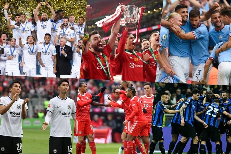 マンUには”4冠”達成の可能性も？…今季の欧州5大リーグで”3冠”以上を狙えるクラブ