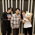 『着飾る恋』横浜流星＆川口春奈＆星野源の“微笑み3ショット”を公開「打ち上げのような雰囲気」