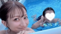 辻󠄀希美(37)自宅プールでの水着姿公開「暑すぎて水がお湯」