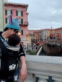 川崎希『クリスマスバージョンのダッフィー♡』