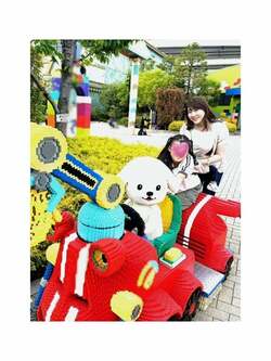  安めぐみ、家族で訪れた『レゴランド』での思い出ショットを公開「とても楽しそうでした」 