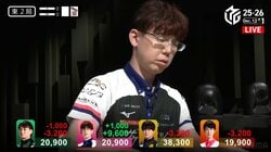 「30秒前までは700オールだったのに…！？」魔神・渋川、抜群手順で自ら引き上げた“冬のボーナス”放送席がプチパニックの衝撃／麻雀・Mリーグ