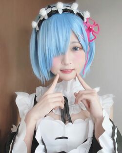 「リアル！」「実写映画に出られますね！」猫田あしゅ「リゼロ」レムのコスプレ再現度に称賛続々