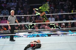 軟体女子レスラーが“180度開脚レッグドロップ” 「体やわらけわーなおい」驚異の身体能力と美しさに反響