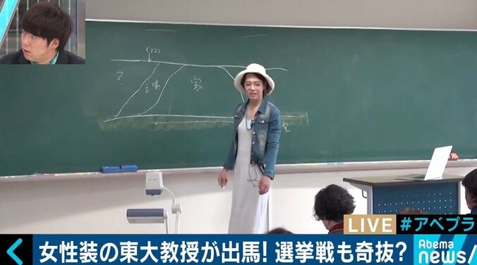 「子どもたちを守りたい」「心に性器は付いていない」埼玉・東松山市長選に挑んだ“女性装”の東大教授に密着 4枚目