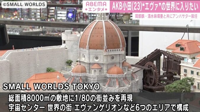 AKB48清水麻璃亜らが『スモールワールズ東京』の魅力をアピール！「このワクワクを伝えられたら」 2枚目