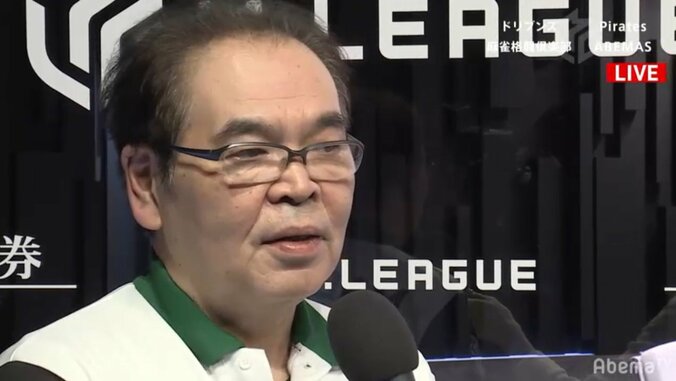 麻雀界の“ゴジラ前原”が大暴れ　フル出場＆2戦目大トップで92.8ポイントゲット／麻雀・大和証券Mリーグ 1枚目