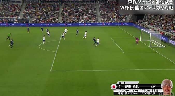 【映像】絶好機で痛恨のド正面シュート