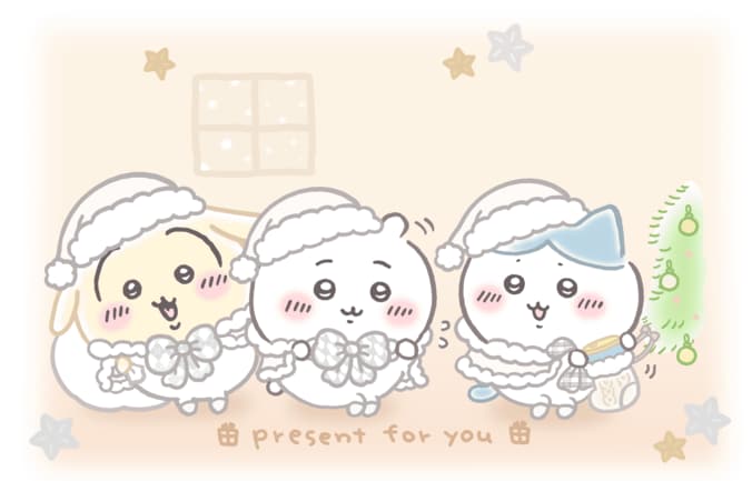 ちいかわパークがクリスマス仕様に変身！11月20日より限定装飾や特別グリーティングを開催 2枚目