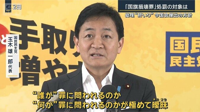 国民民主党　玉木雄一郎代表（2日）