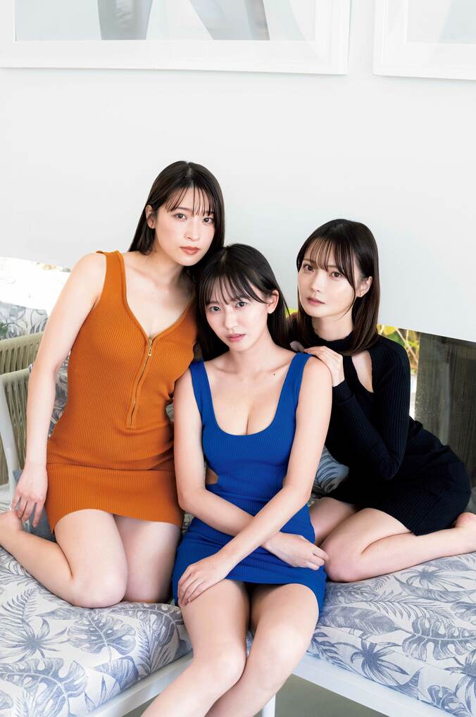 表紙＆巻頭＆センターグラビア：志田音々・新谷姫加・二瓶有加