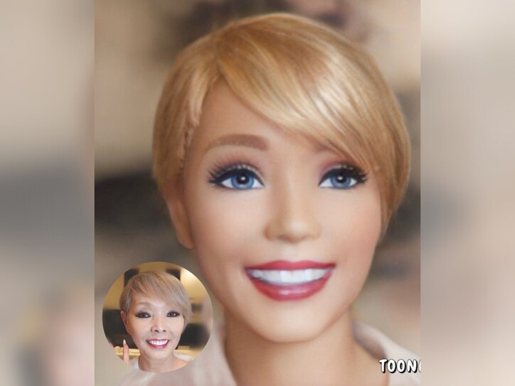 【画像】バービー人形風の研ナオコさん
